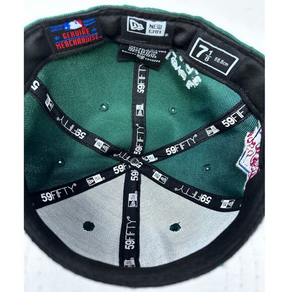 New Era Fits Genuine Merchandise 59Fifty A's 1989 World Series Baseball Cap - Picture 7 of 8